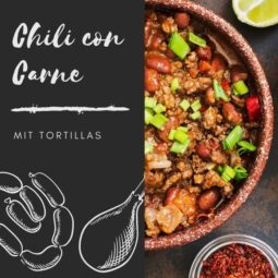 Chili con Carne mit Tortillas